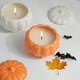 thumbnail image 1 of Material cerámico de buena calidad: hecho de cerámica de buena calidad, este frasco con forma de calabaza es de uso prolongado y adecuado para decoración y practicidad., 1 of 8