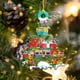 thumbnail image 5 of Adorno de madera navideño 2024 - Colgante personalizado de árbol acrílico para decoración navideña interior y exterior - Decoración del salón y dormitorio del hogar, 5 of 5