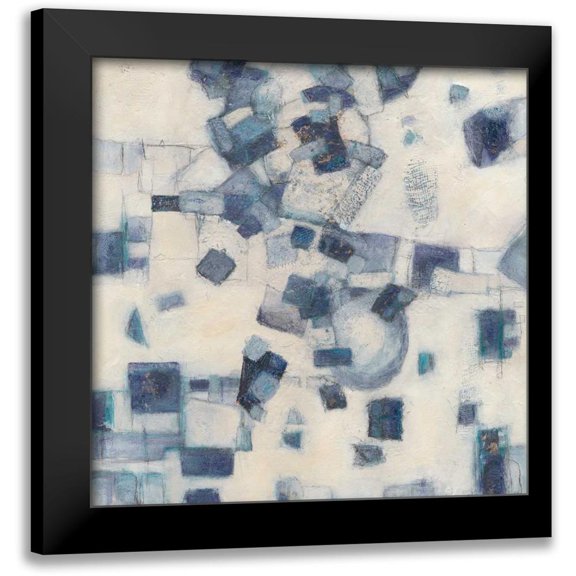 Crawford, Beverly 12x12 Black Modern Framed Museum Art Print Titled - Fantasia II