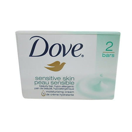 Dove Beauty Bar Soap  Sensitive Skin - 4.25 Oz  2 Ea