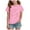 Pink, variant on eileial Girls Tops Girls Striped Short Sleeve T Shirts Kids Summer Casual Tops Crewneck Tees Blouses,Beige 11-12 Years