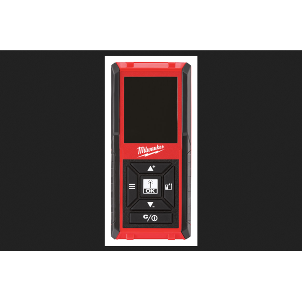Milwaukee 4.2 in. L x 1.9 in. W Laser Distance Meter 150 ft. Red 1 pc