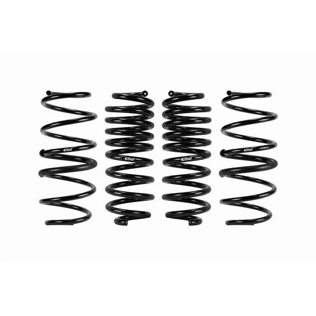 Eibach Lowering Kit E10-35-057-02-22 Pro-Kit; 2 Inch Front Drop/2.9 Inch Rear Drop; Black; Without Shock Absorbers; With 2 Front/2 Rear Lowering Springs