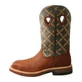 thumbnail image 3 of Twisted X Men's Cellstretch Western Work Boot Composite Toe Brown 7.5 D(M) US, 3 of 6