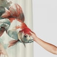 thumbnail image 3 of Orinice Fish Bathroom Decor Set Multi-size Colorful Luxurious Graphic Print Polyester Fabric Fashion Bathroom Decor Sets with Hooks 100% Polyester Shower Curtain for Bathroom with Hooks 69x72, 3 of 7
