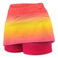 thumbnail image 4 of Zpanxa Leggings Shorts pour Filles Polyester Spandex Motif Imprimé Léger Style Sport Récréatif 9-10 Ans, 4 of 6
