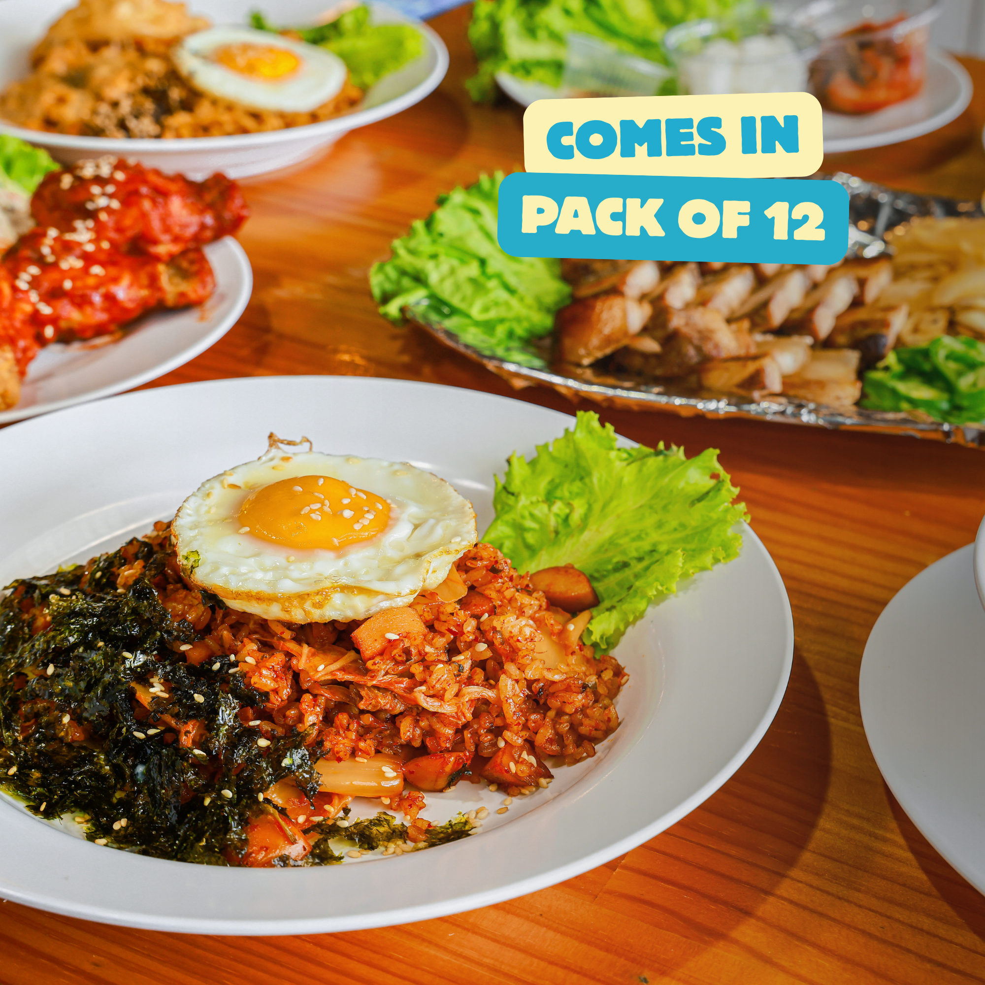 Chung Jung One O'Food BAP, Cooked Sticky White Rice, Ready to Eat, Microwave Safe, Pack of 12