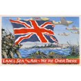thumbnail image 2 of Ww2 - Canadian Patriotic Postcard - Land Sea And Air Print By Mary Evans Grenville Collins Postcard Collection, 2 of 4