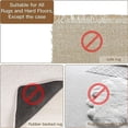 thumbnail image 3 of Namzi 4 PCS Vacuum Tech Rug Pad Gripper for Hardwood Floors, Washable Non Slip Rug Pads Grippers for Area Rugs, Grip Rug Corners to Prevent Sliding, 3 of 5