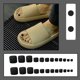 thumbnail image 4 of 24 Unids/Set Uñas Postizas Juego De Con Pegamento Diseño Adhesivo, 4 of 4