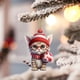 thumbnail image 2 of Colgante De Gato Bonito Colgante De Árbol De Navidad Colgante Para Coche Colgante Para Bolso Colgante De Árbol De Navidad Plano Acrílico 2D, 2 of 7