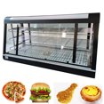 thumbnail image 1 of INTBUYING 47" Commercial Desktop Food Display Warmer Egg Tart Pizza Heating Insulation Cabinet Three-layer, 1 of 13