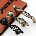 thumbnail image 2 of Perilla de gabinete con forma de jaula de pájaros de estilo vintage, el diseño de jaula de pájaros hueca combina el estilo antiguo y moderno para la decoración de sus muebles, mejora el estilo de, 2 of 5