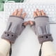 thumbnail image 3 of Guantes con calefacción de invierno Biking Cálido Mittens Mittens USB Indoor Al aire libre Tamaño sin aislado térmico Suministros para el hogar Gris, 1 par seitruly HA011726-02, 3 of 7