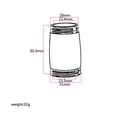 thumbnail image 3 of OULII Black Metal Clarinet with Two-Section Tube and Tuning Tube for Enhanced and Improved Sound Quality, 3 of 6
