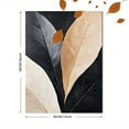 thumbnail image 3 of Abstract Leaves Decorative Painting/Canvas Art， Suitable for Living Room， Bedroom，Perfect Home Decor， Contemporary Wall Art., 3 of 8