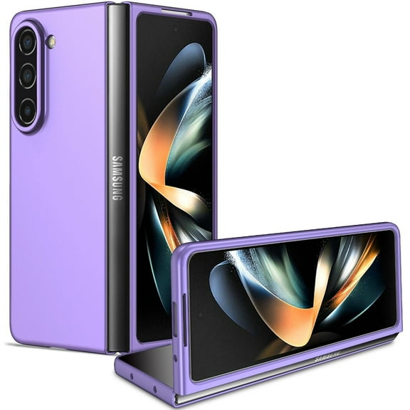 Slim Protective Cover for Samsung Galaxy Z Fold 5 - Purple