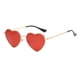 thumbnail image 4 of Gafas de sol Sonducket en forma de corazón PVC lente Tac rojo, 4 of 6