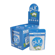 (12 Pack) The PUR Company Peppermint MINT Gum, 20 Ct, Pouch