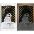 thumbnail image 2 of Caroline's Treasures SS4284CNL Portuguese Water Dog Candy Corn Halloween Portrait Ceramic Night Light, 6x4x3",, 2 of 2