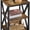 Rustic Brown, variant on Industrial End Tables Set of 2, 3-Tier Side Tables with Storage Shelves for Living Room, X Design Sofa Tables, Strong Metal Frame, Easy Assembly, 16x16x24.5 in, Gray