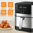 thumbnail image 7 of 8QT Air Fryer Healthy Cooking, 1500W Electric Air Fryer Toaster Oven, Nonstick Stainless Steel, Less-Oil Air Fryer with 60 Minute Timer for Baking and 10 Preset Programs, 7 of 7