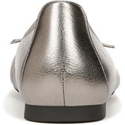 Vionic Womens Amorie Textured Leather Ballet Flats