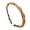 Yellow, variant on CXHEGBEJ Twisted Fabric Rhinestone Thin Headband For Women Hair Hoop Hairband Headwrap Headpiece for Bridal Cocktail Daily Hairstyle Hair Accessories Black
