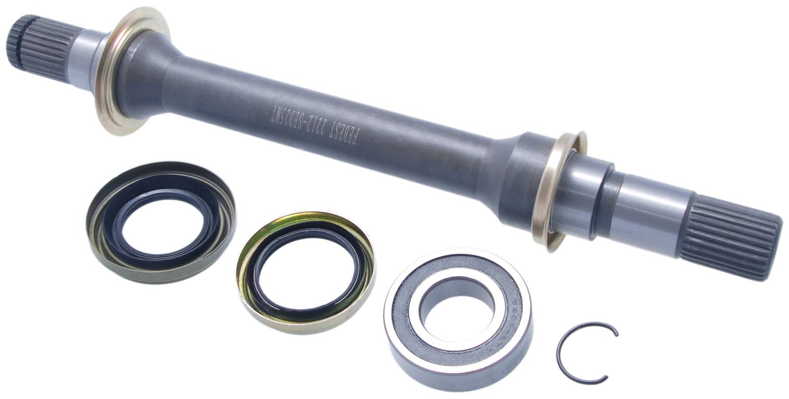 Febest AXLE HALF SHAFT RIGHT 28X370X28 2212SED25MT OEM 0K55C25700B