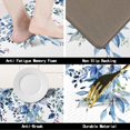 thumbnail image 4 of Anti Fatigue Kitchen Mats for Floor Set of 2, Black Boho Floral Kitchen Floor Mat, Non Slip Cushioned Kitchen Rugs Waterproof Memory Foam Kitchen Mat Comfort Standing Mat for Desk Laundry, 4 of 6