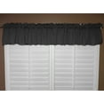 thumbnail image 3 of Solid Poplin Window Valance 58" Wide Charcoal, 3 of 4