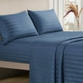 thumbnail image 3 of The Sheet Lab Regal Dreams Sheet Sets, 4-Piece Queen, Navy, 3 of 8