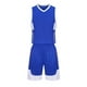 thumbnail image 1 of Odeerbi 4-14 Años Niños Verano Atletismo Trajes de Secado Rápido Deportes Running Tank Tops Pantalones Cortos Conjunto Transpirable de Manga Corta Top Shorts, 1 of 7