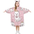 thumbnail image 6 of BZSMCE Wearable Blanket Hoodie Fashion Starry Constellation Dance Home Wear, 6 of 7