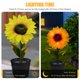 thumbnail image 1 of Girasol Solar Ground Light Interruptor automático LED Path Yard Lights para patio, 1 of 8