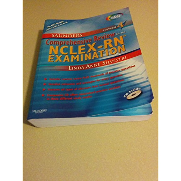 Pre-Owned Saunders Comprehensive Review for the NCLEX-RN® Examination (Saunders Comprehensive Review for Nclex-Rn) (Paperback) 141603708X 9781416037088