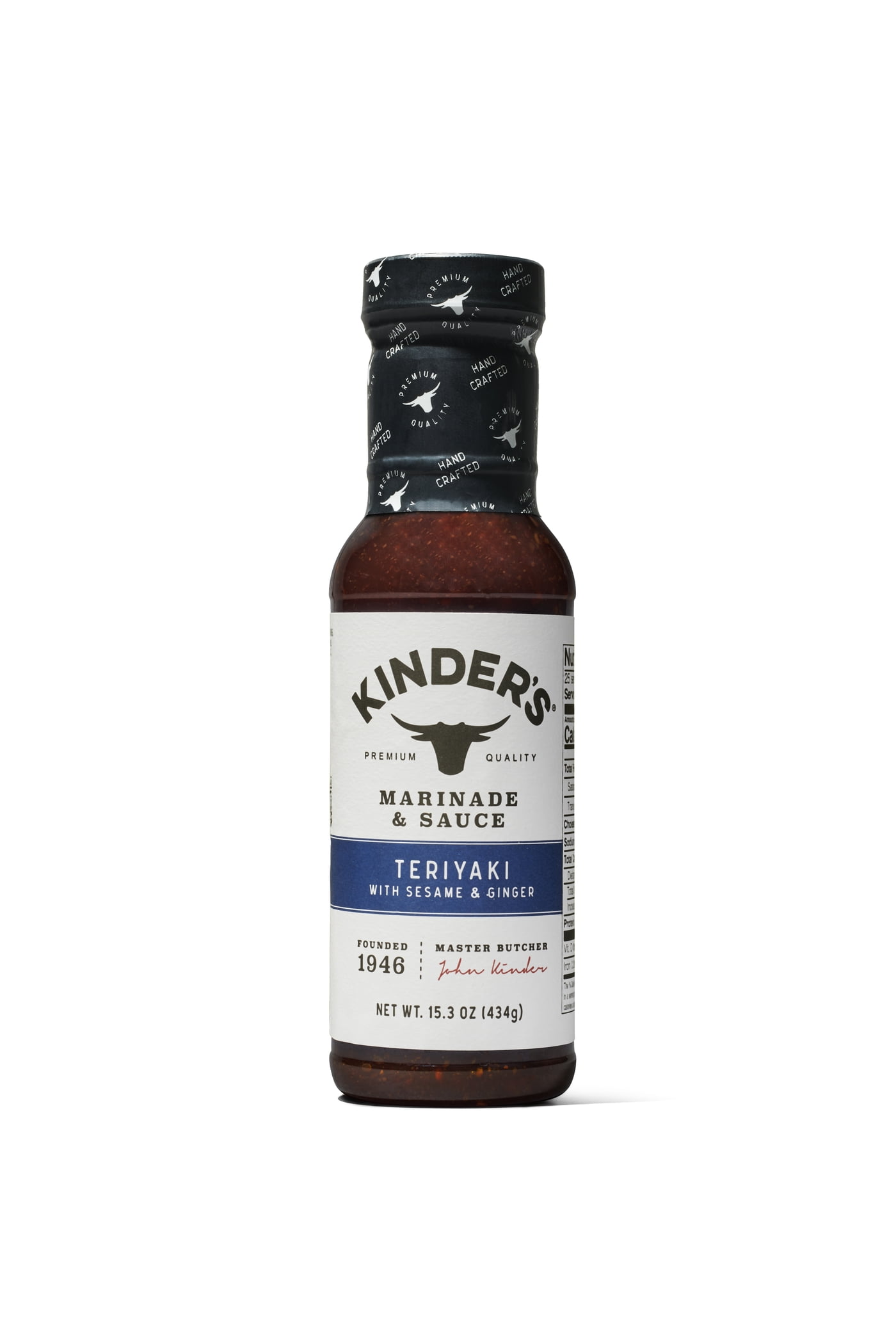 Kinder's Teriyaki Marinade and Sauce with Sesame and Ginger, 15oz