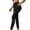 Black, variant on ABATAB Women's Leggings Mesh High Waist Soft Yoga Pants with Pockets Stretchy Workout Sports Athletic Leggings