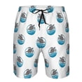 thumbnail image 4 of Naloa Turtle Men's Beach Shorts, Surfing shorts, Swim trunks, Quick Dry Swim Trunks for Surfing Beach Fun - Medium, 4 of 9