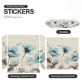 thumbnail image 3 of Fall Farm Teal Flower Oil Painting Art PS4/PS4 Pro/PS4 Slim Skin Sticker For Console And Controller Skins, 3 of 6
