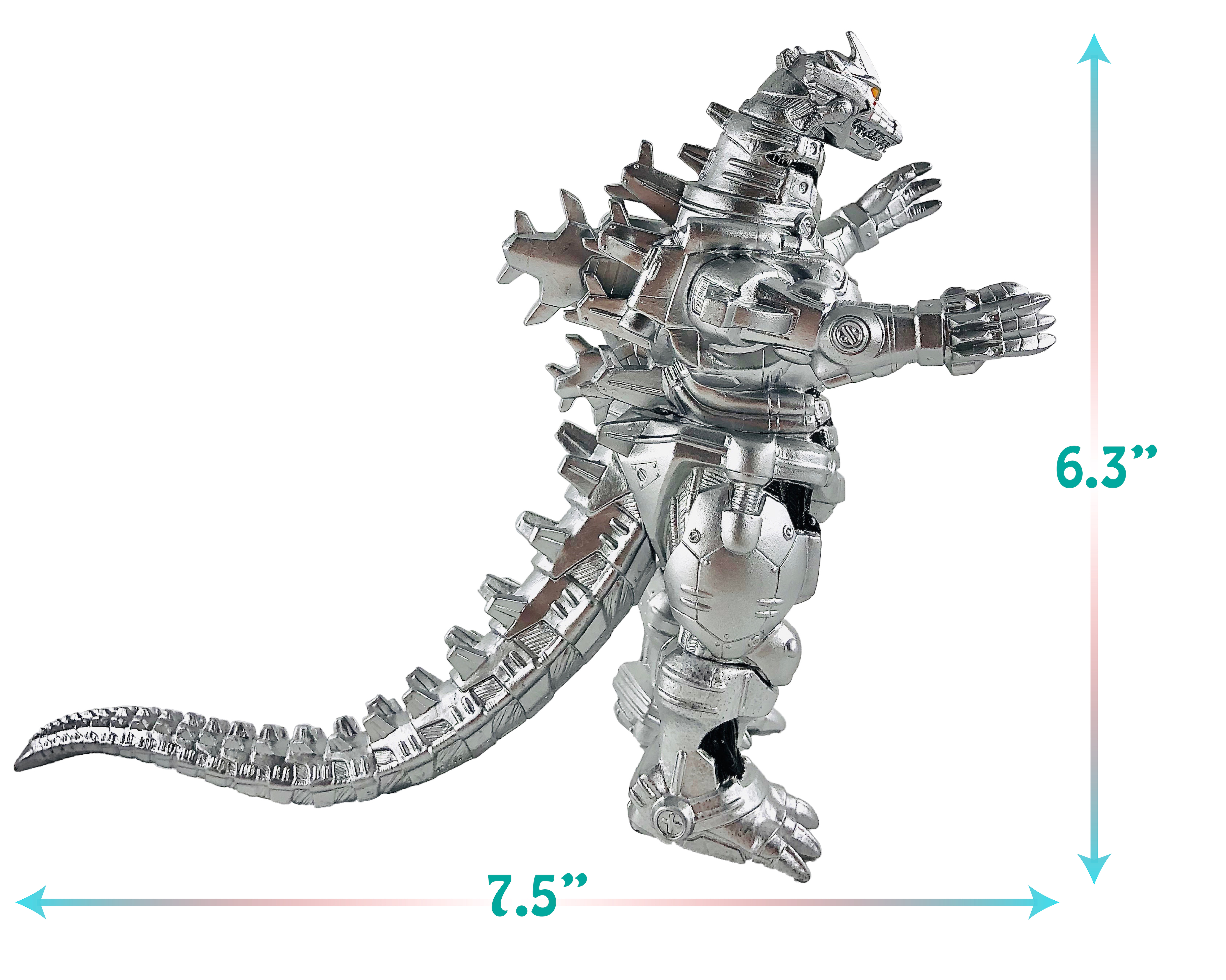 2023 Upgraded Set of 2 Godzilla Earth MechaGodzilla Figures King