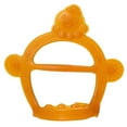 thumbnail image 2 of Juguetes para la dentición del bebé de dentición de silicona de grado alimenticio para pequeños Naranja perfke Mordedor para la dentición, 2 of 8