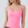 thumbnail image 7 of Xdegoge Womens Criss Cross Backless Athletic Tank Top Breathable Moisture Wicking Slim Fit Workout Yoga Gym Sports Compression Performance Activewear Daily Training Tees, 7 of 7