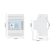 thumbnail image 5 of TAC4300 Medidor Digital de Consumo de Energía Eléctrica y Eléctrica Voltímetro Guía Modbus RS485 Medidor Eléctrico, 5 of 5
