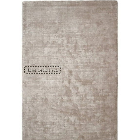 Viscose rug Knotted Silk rug for living room Vintage Loomed Mink Beige Rug Prince Carpet Palace Handmade rug (6'x9', 8'x10', 8'x11', 9'x12', 9'x13', 10'x14', 11'x15', 12'x15')