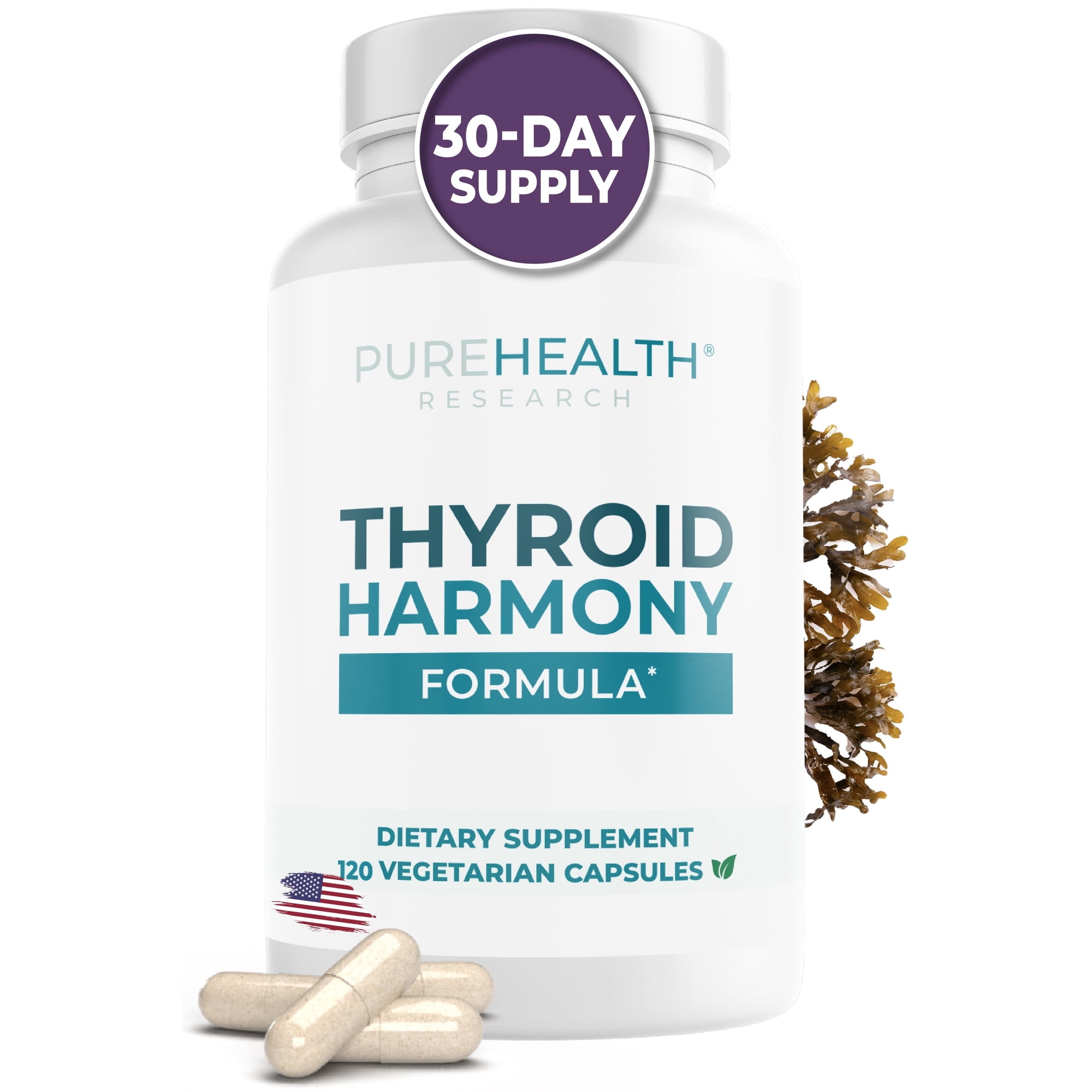 Thyroid Harmony Hormone Balance for Women with Ashwagandha for Weight Management, PureHealth Research