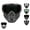 Dark Green, variant on Detachable Full Face Goggle Mask, Anti-Fog HD Lens Face Shield with Breathable Ventilation, Flexible TPU Frame and Adjustable Strap for CS Welding Skiing