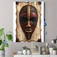 thumbnail image 4 of African Mask Decorative Painting/Canvas Art， Suitable for Decorating Living Room， Bedroom， Office， Hotel，Conference Room and Entrance., 4 of 8