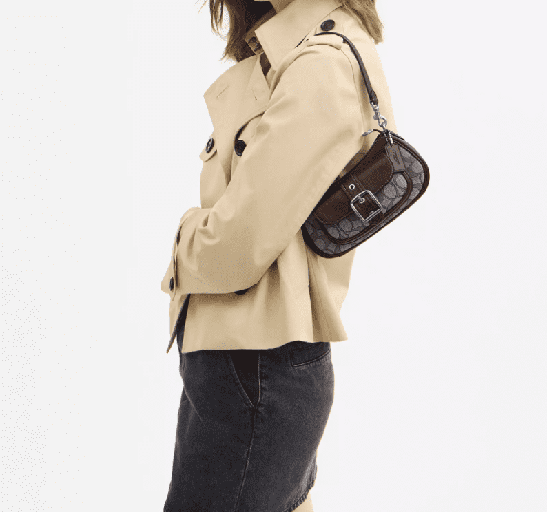 Coach Ashton Mini Shoulder Bag In Signature Jacquard