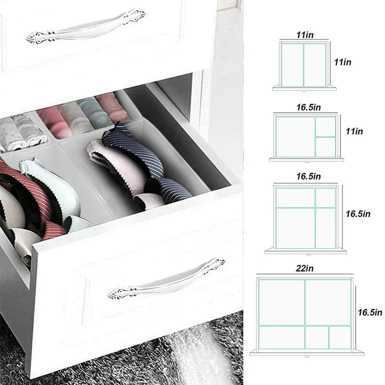 Cube torage Bins drawer organization,Home Supplies Clothing Underwear  Storage box,Foldable Closet Shelf Organization Boxes